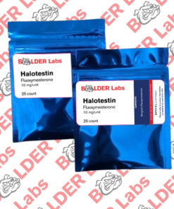 Bolder Halotestin 10mg@25Tabs by U.P.Anabolics